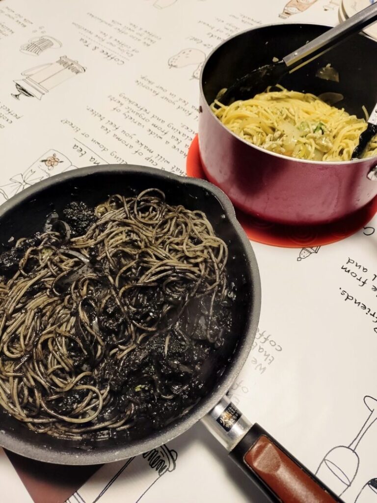 パスタ2種